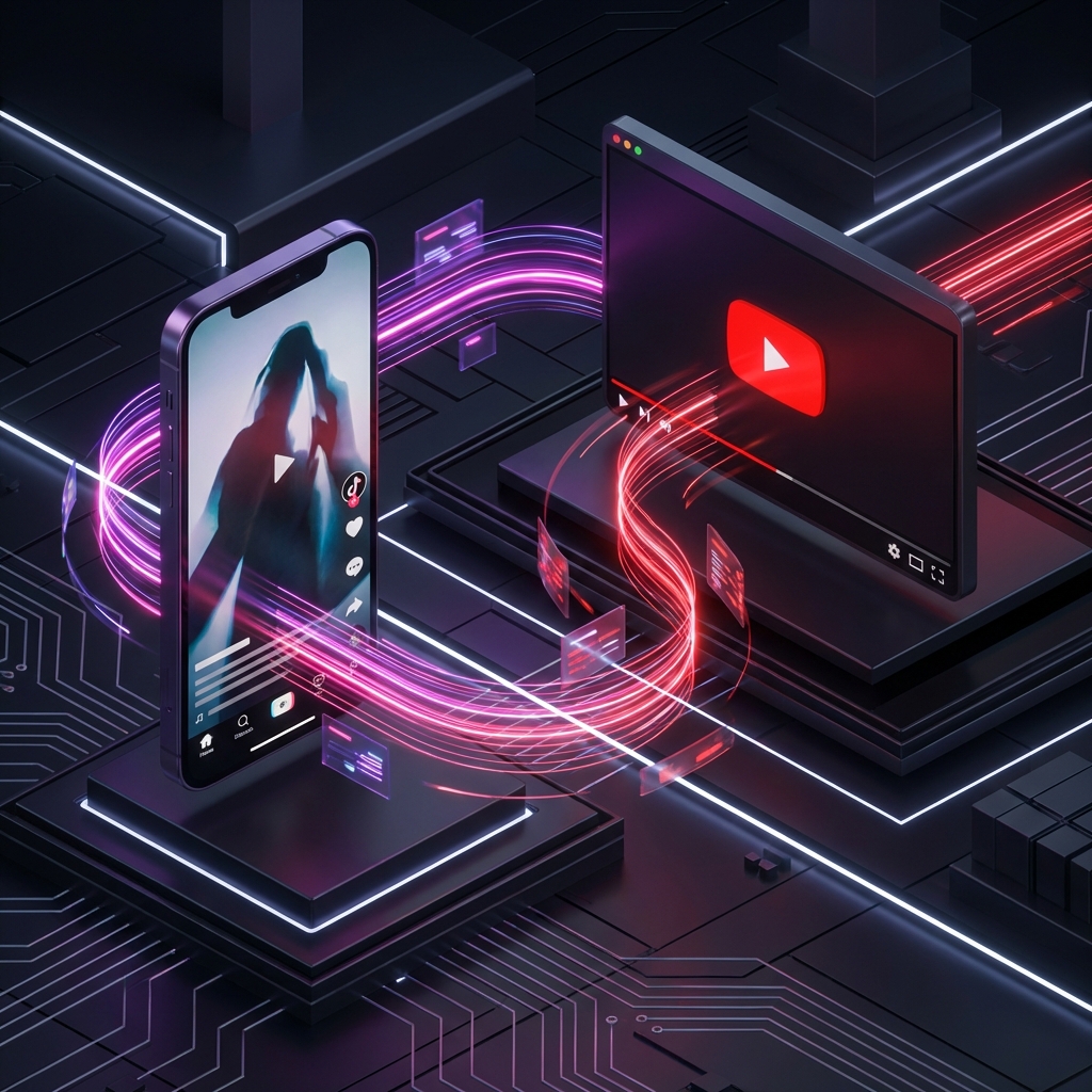 TikTok to YouTube: Otomatik İçerik Taşıyıcı